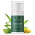 Biotuitive DewPhase Recovery Serum with aloe vera leaves and witchhazel on a white background